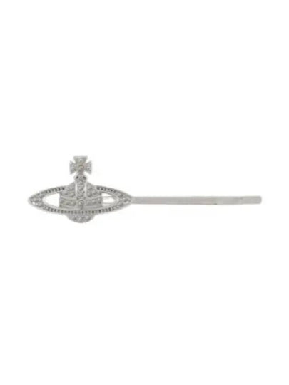 Vivienne Westwood Logo Hair Clip Women s Silver - VIVIENNE WESTWOOD - BALAAN 2