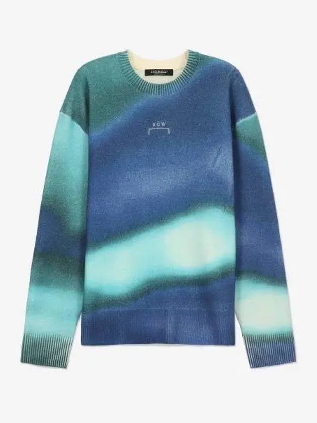 A COLD WALL Gradient oversized knit blue ACWMK086VOLTB - A-COLD-WALL - BALAAN 1