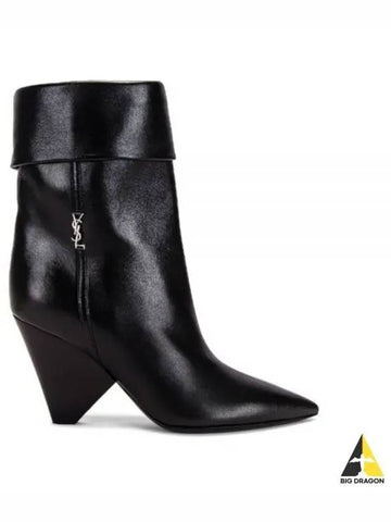 Women s Nikki Ankle Boots Black 678534 AAABA - SAINT LAURENT - BALAAN 1