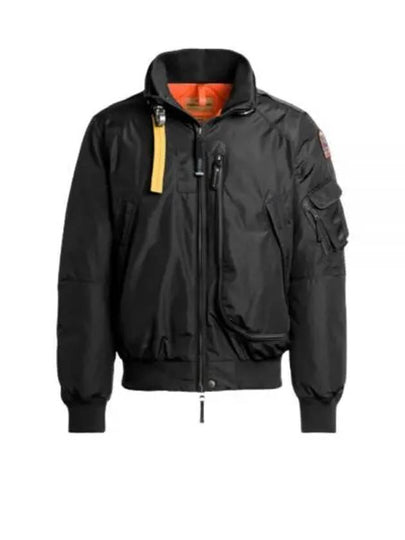 Men's Fire Logo Bomber Jacket Black - PARAJUMPERS - BALAAN 2