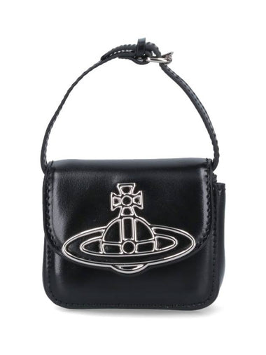 Orb Plaque Mini Bag Black - VIVIENNE WESTWOOD - BALAAN 1