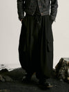 Unisex Belgian Cargo Wide Pants Black - SMITH ARMOR - BALAAN 2