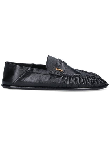 Saint Laurent  Flat shoes Black - SAINT LAURENT - BALAAN 1