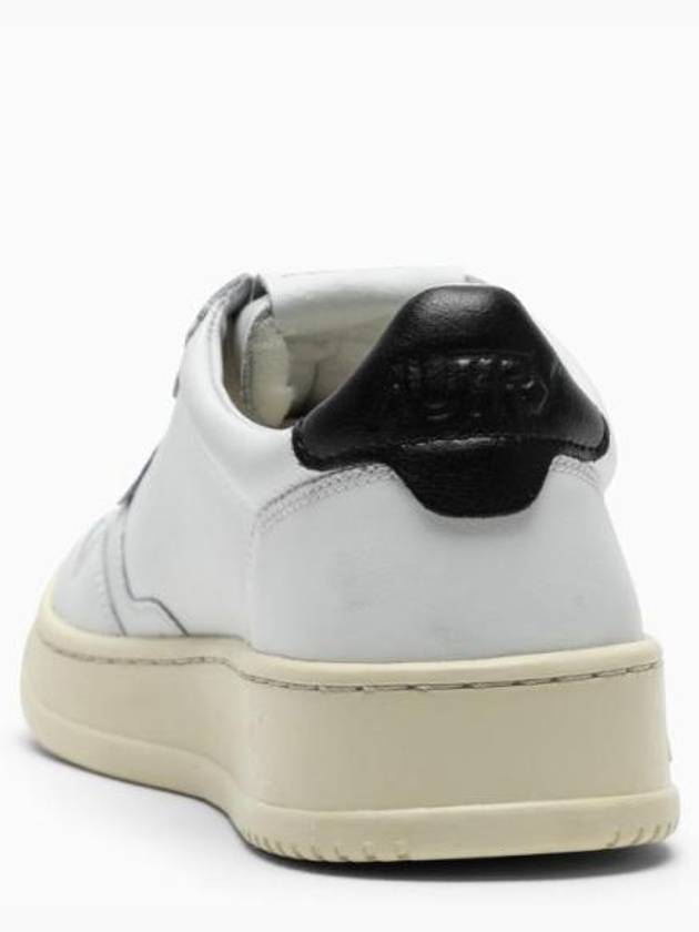 Medalist Black Tab Low Top Sneakers White - AUTRY - BALAAN 5