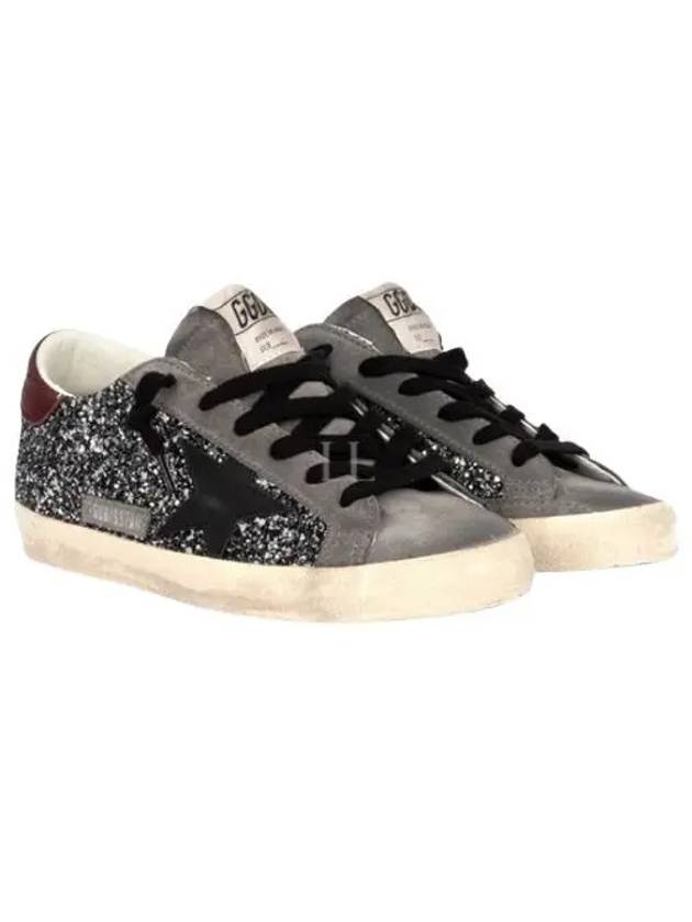 Superstar Classic Glitter Low Top Sneakers Grey - GOLDEN GOOSE - BALAAN 2