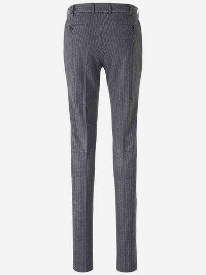 Pt Torino Grey Virgin Wool Slim Pants - PT TORINO - BALAAN 2