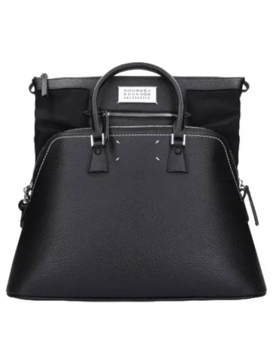 Large Classic Tote Bag Black Handbag - MAISON MARGIELA - BALAAN 1