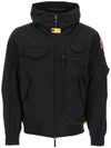 Men's Gobi Spring Hooded ZipUp Black - PARAJUMPERS - BALAAN 1