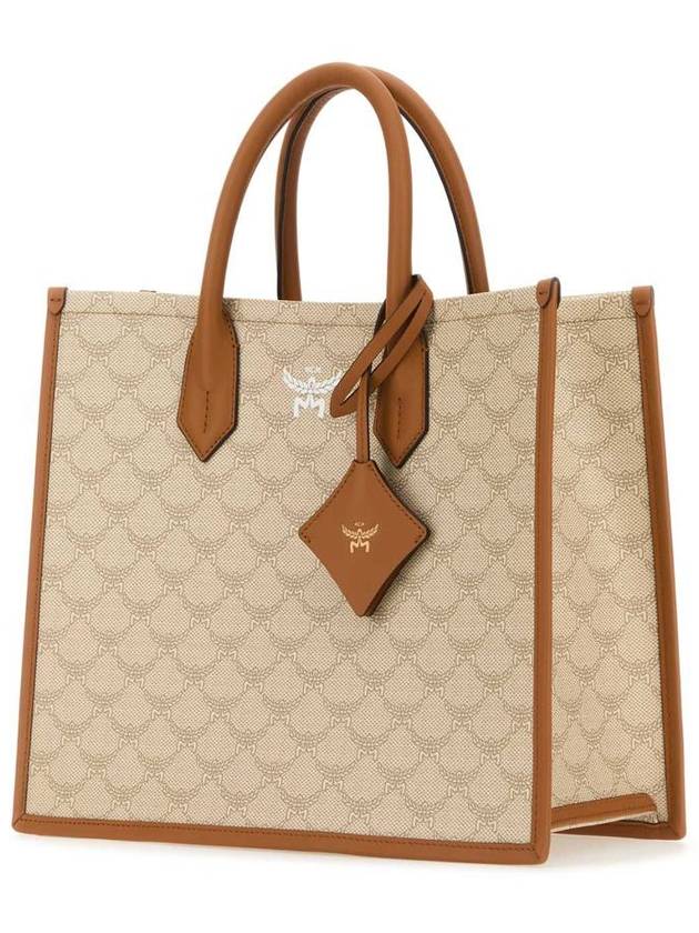 Himmel Lauretos Tote Bag Beige - MCM - BALAAN 3