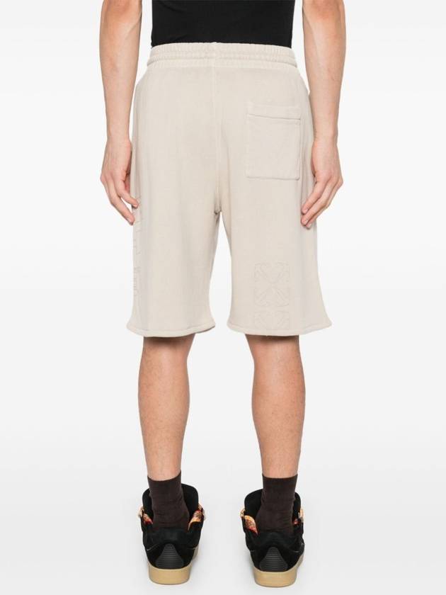 OFF-WHITE OUTLINE SKATE SWEATSHORTS - OFF WHITE - BALAAN 4