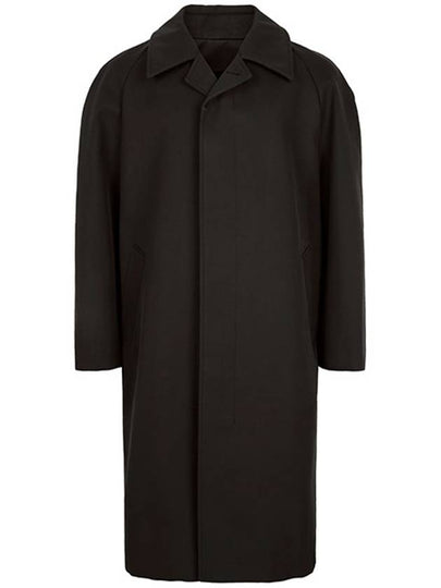 Button Car Coat Single Coat Brown - LEMAIRE - BALAAN 2