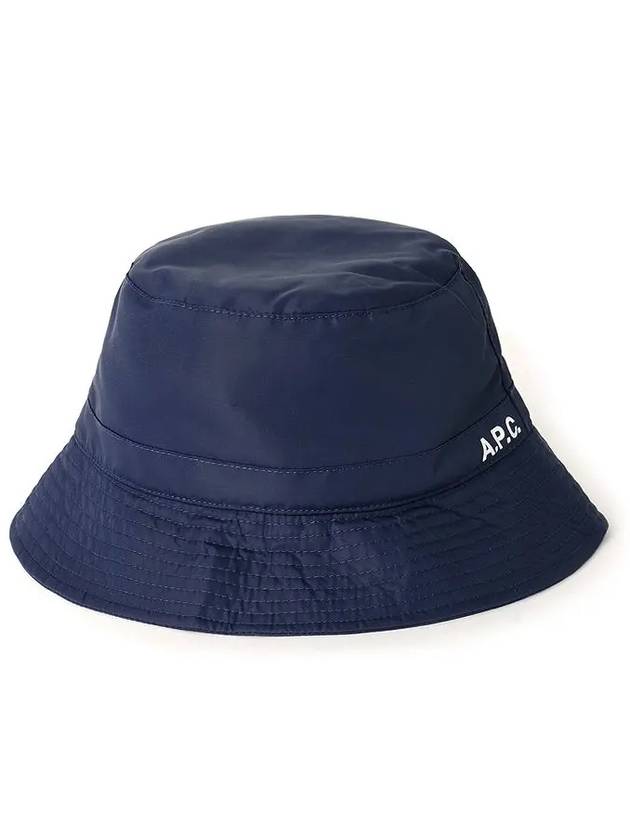 Logo Nylon Bucket Hat Navy - A.P.C. - BALAAN 2