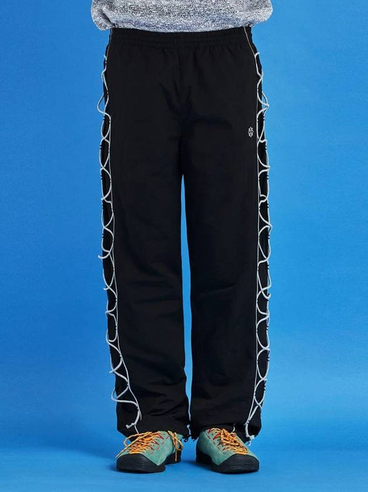 String nylon pants black - UNALLOYED - BALAAN 1