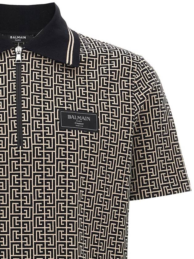 Balmain 'Pb' Polo Shirt - BALMAIN - BALAAN 3