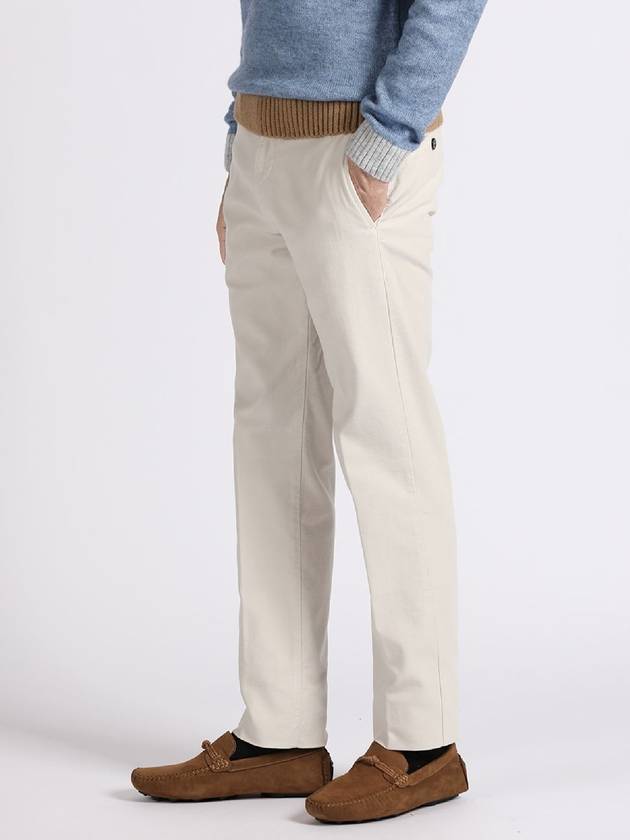 Made In Italy Brushed Cotton Slim Fit Pants F ICPT63 - PANICALE - BALAAN 5