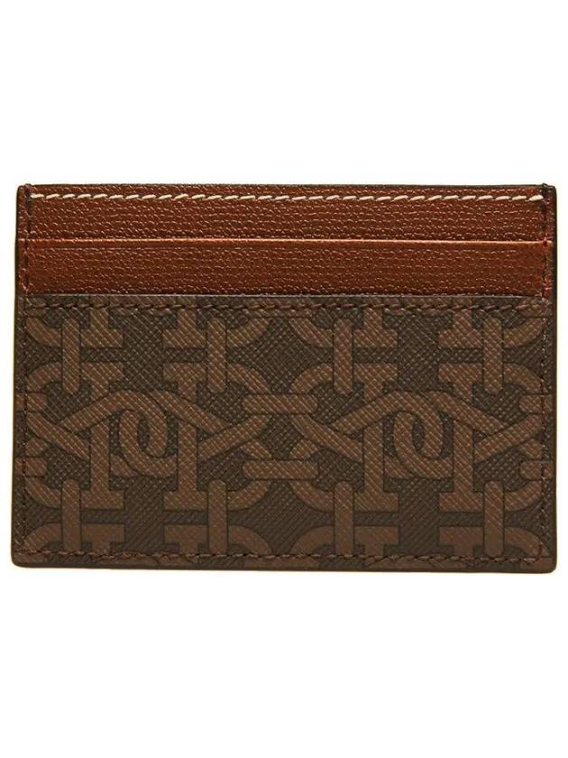 Bhar Logo Card Wallet Brown - BALLY - BALAAN 4