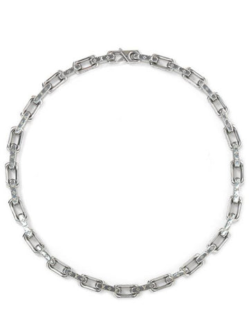 Monogram Chain Necklace Silver - LOUIS VUITTON - BALAAN 1