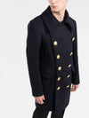 Double Breasted Wool Coat S74AA0263S53003 - DSQUARED2 - BALAAN.