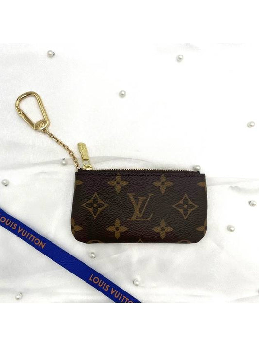 Monogram Key Pouch Coin Purse Brown - LOUIS VUITTON - BALAAN 2