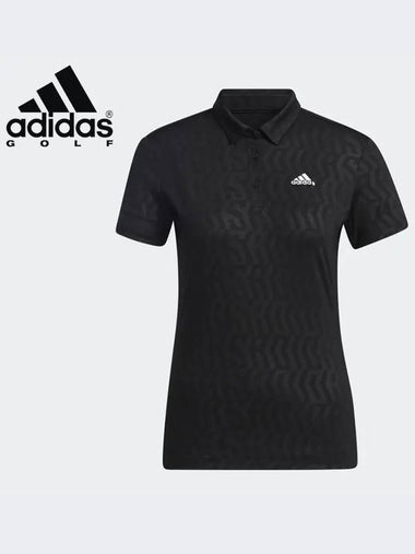 GM3678 Wool Over Print Short Sleeve Golf T-shirt - ADIDAS GOLF - BALAAN 1