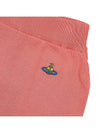 Women's ORB Logo Knit Bea Mini H Line Skirt Pink - VIVIENNE WESTWOOD - BALAAN 5