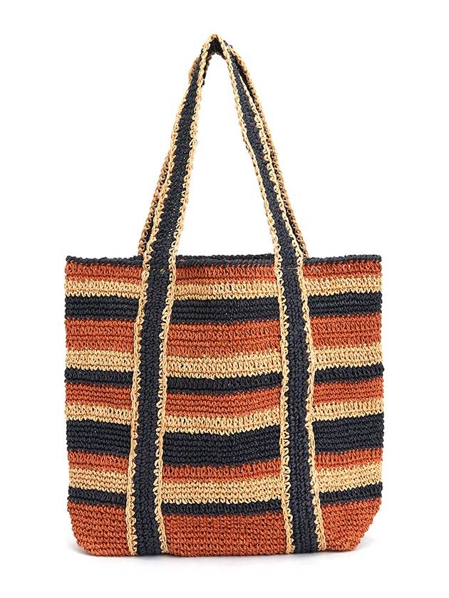 Cabas Raffia Women's Tote Bag 4EVE38 V40771 108 - VANESSA BRUNO - BALAAN 4