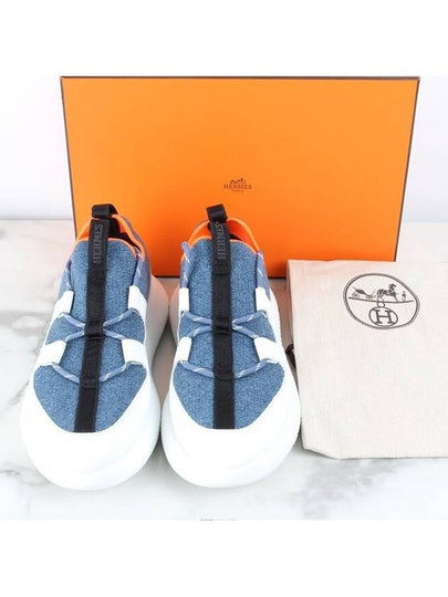 dual sneakers blue 38 250 - HERMES - BALAAN 2