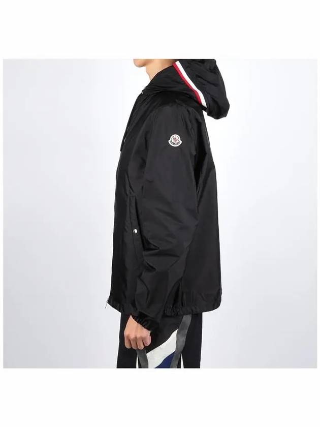 Men's Grimpeurs Hooded Windbreaker Black - MONCLER - BALAAN 4