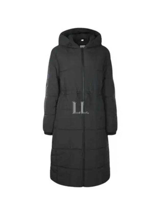 Quilting Hooded Nylon Padding Black - BURBERRY - BALAAN 2