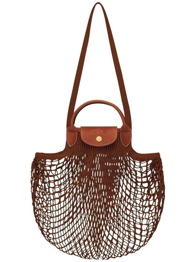 Women's Le Pliage Fillet Tote Bag Brown - LONGCHAMP - BALAAN 1