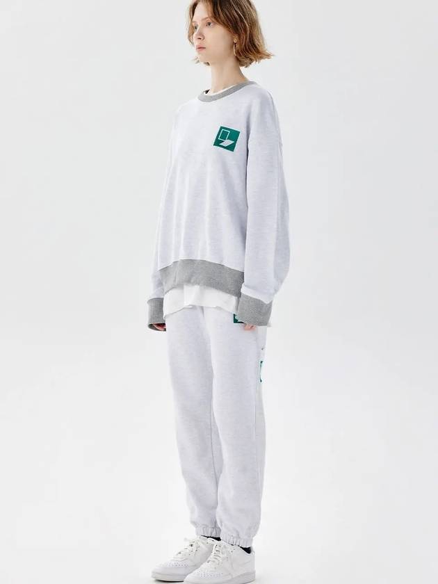 Unisex BXMXMTM Door Box Sweatshirt Mix Melange - CHANCE'S NOI - BALAAN 3