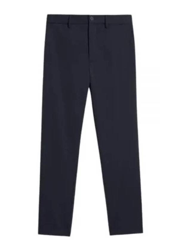 Men's Polyamide Blend Straight Pants Navy - THEORY - BALAAN 1