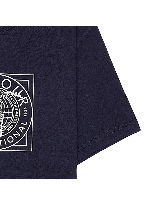 International Miles Short Sleeve T-Shirt Navy - BARBOUR - BALAAN 7