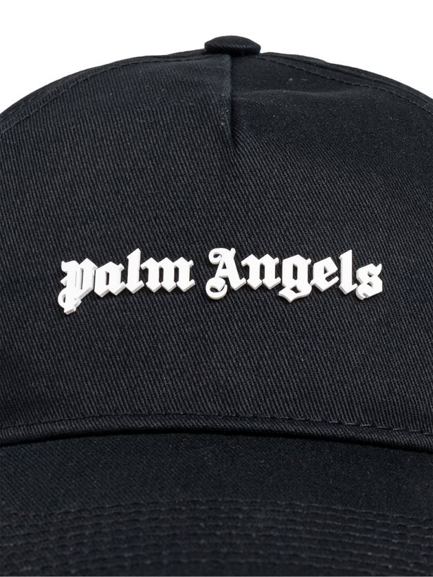 Palm Angels Cap, Men's, Black - PALM ANGELS - BALAAN 4