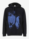 Mod Print Logo Print Hoodie Black - BURBERRY - BALAAN 2