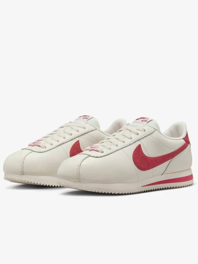 Cortez Valentine's Day Low Top Sneakers White Pink - NIKE - BALAAN 6