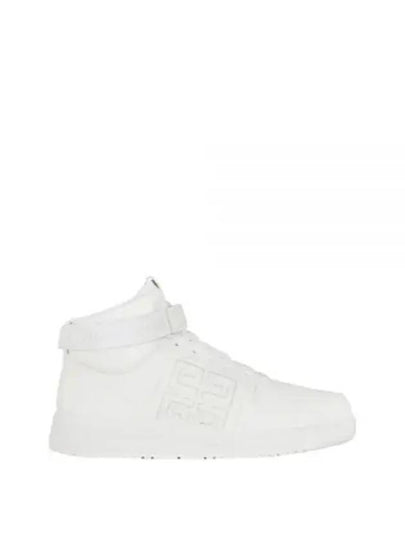 G4 Leather High Top Sneakers White - GIVENCHY - BALAAN 2