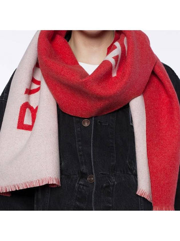 Cashmere Scarf Red 434269 320B1 6563 - BALENCIAGA - BALAAN 1