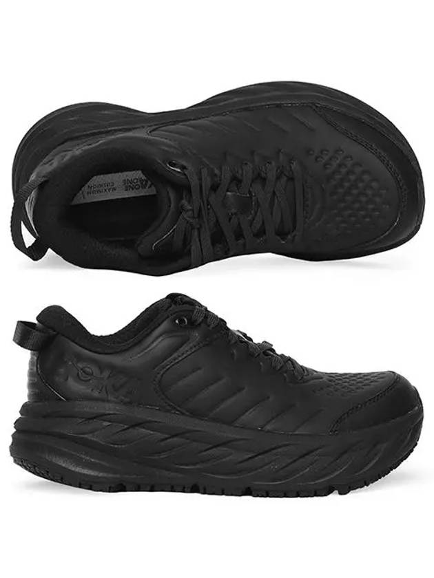 Bondi SR Low Top Sneakers Black - HOKA ONE ONE - BALAAN 6