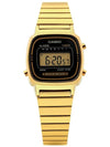 Vintage Digital Metal Watch Gold - CASIO - BALAAN 6