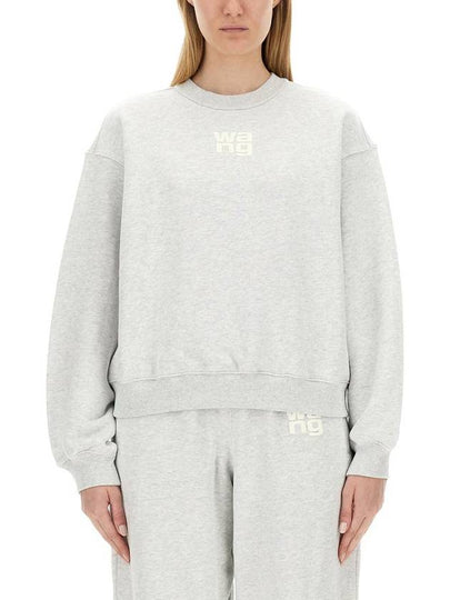 T By Alexander Wang Sweatshirt With Logo - ALEXANDER WANG - BALAAN 2