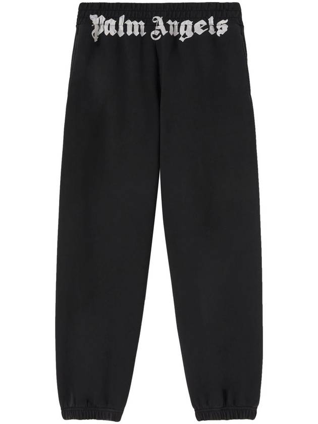 Classic Logo Track Pants Black - PALM ANGELS - BALAAN 2