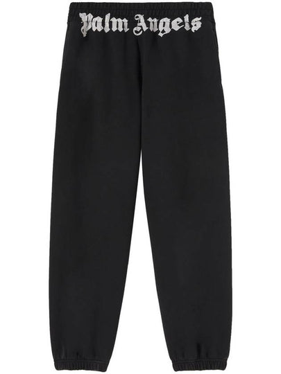 Classic Logo Track Pants Black - PALM ANGELS - BALAAN 2