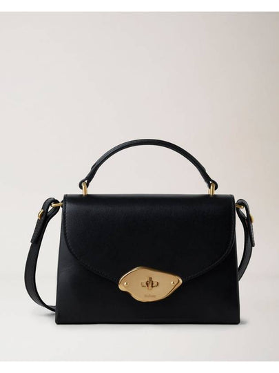 Lana Small Top Handle Cross Bag Black - MULBERRY - BALAAN 2