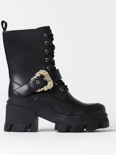 Flat ankle boots woman Versace Jeans Couture - VERSACE - BALAAN 1