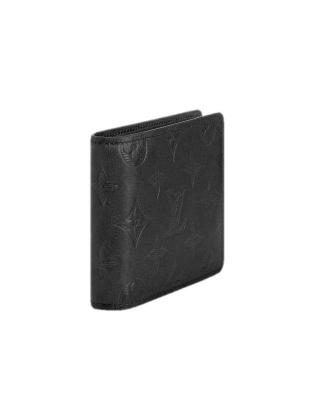 Multiple Monogram Shadow Half Wallet Black - LOUIS VUITTON - BALAAN 4