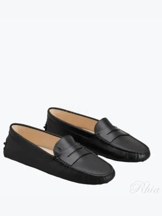 Gommino Leather Driving Shoes Black - TOD'S - BALAAN 2