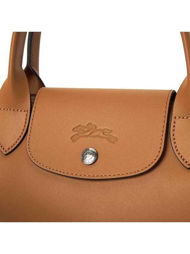 Le Pliage Xtra Leather Tote Bag Brown - LONGCHAMP - BALAAN 8