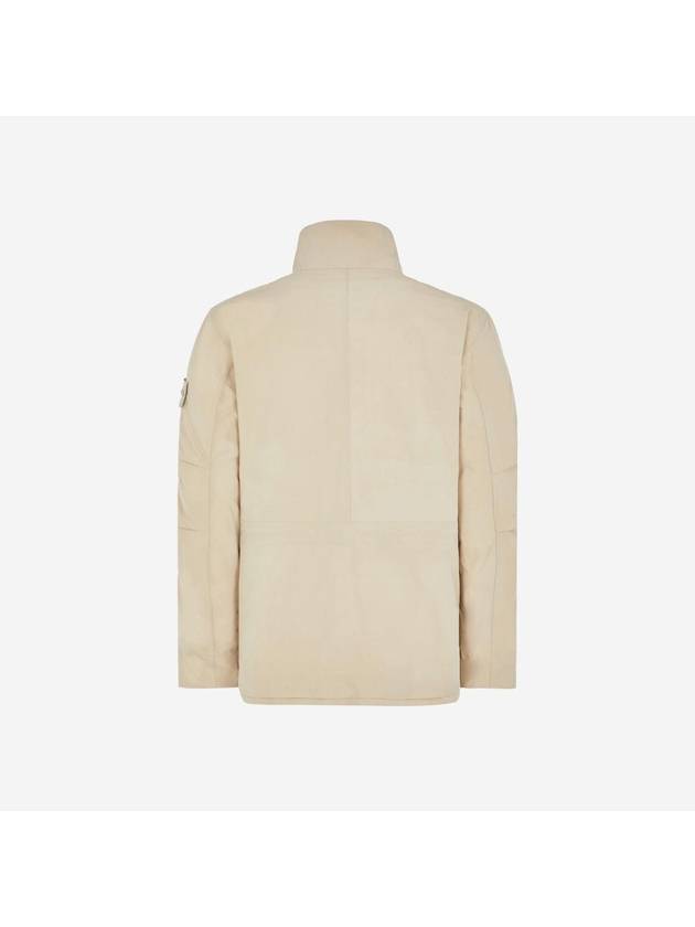 Ghost Piece High Neck Jacket Beige - STONE ISLAND - BALAAN 3