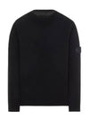 Ghost Piece Cashmere Knit Top Black - STONE ISLAND - BALAAN 2